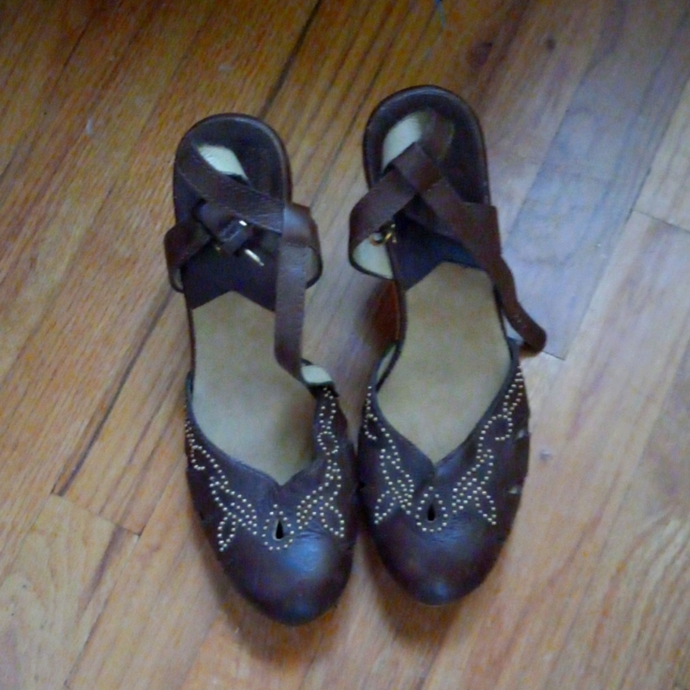 Michael Kors Brown Heeled Sandals